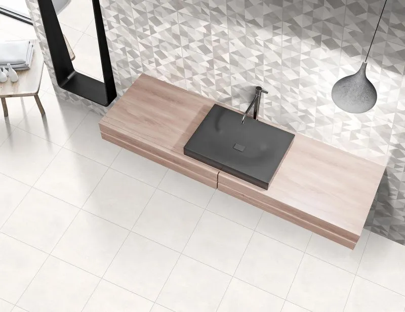 Porcelanato Quebec Ice AC - Ambiente