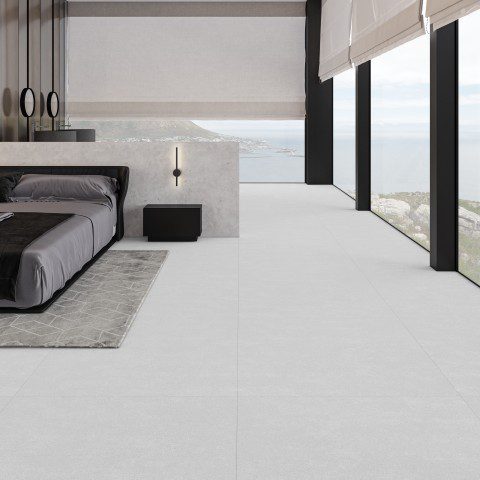 Porcelanato Cemento Nebbia - Ambiente