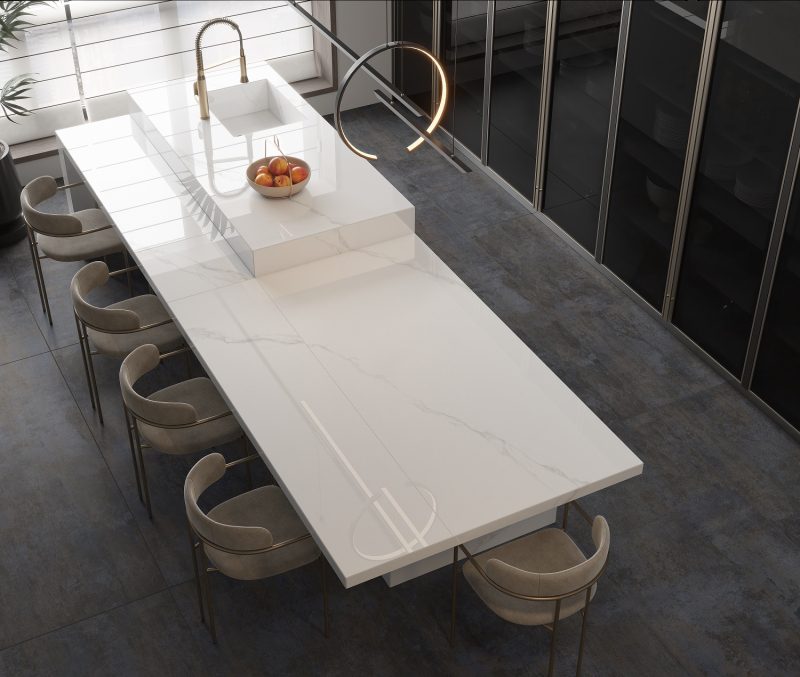 Porcelanato BIANCO VITA - Ambiente