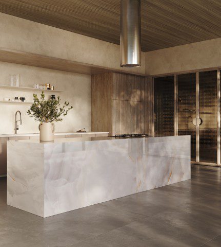 Porcelanato Onix Bianco Lux - Ambiente