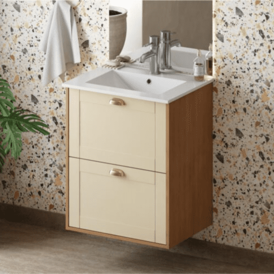 Armário Madeira Grou Jqb/Areia 60cm